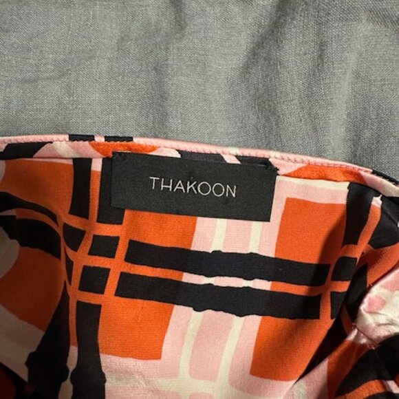 Thakoon Silk Dress, Sz 4 - Picture 4 of 9